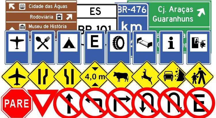 Cores das Placas de Trânsito: Conheça seus significados